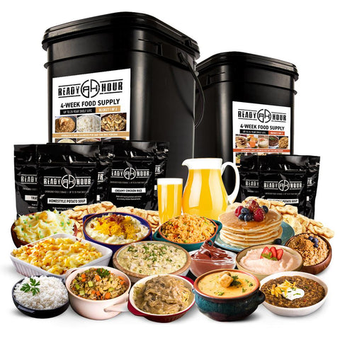 Image of READY-HOUR 4-Week Emergency Food Supply (2,000+ calories/day)