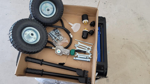 Image of DuroMax XP10000EH 10000-Watt Electric Start Dual Fuel Hybrid Portable Generator