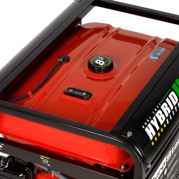 Image of DuroStar DS10000EH 10000-Watt 18-Hp Dual Fuel HYBRID Generator w/ Electric Start