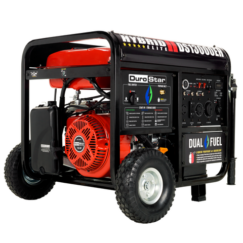 Image of DuroStar DS13000EH 13,000-Watt Portable Hybrid Gas Propane Generator