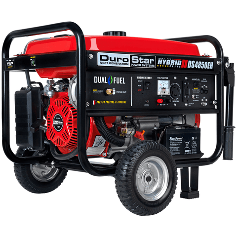 Image of DuroStar DS4850EH 4,850-Watt Dual Fuel Hybrid Generator w/ Electric Start