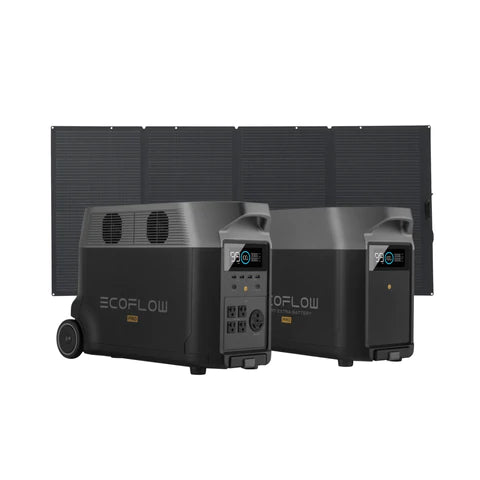 Image of EcoFlow DELTA Pro with Smart Extra Battery and 400W Solar Panel