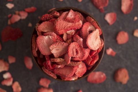 Image of Ready Hour Freeze-Dried Strawberries Case Pack (32 servings, 4 pk.)