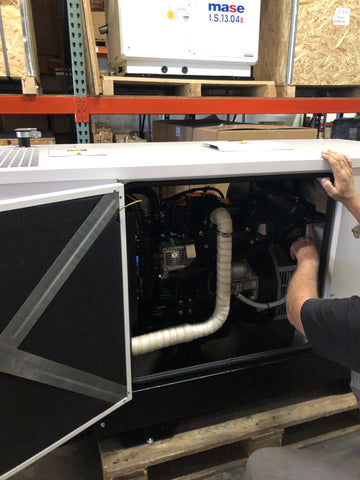 Image of GENSET 13,600 WATT DIESEL GENERATOR - MG 16 I-SY