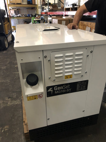 Image of GENSET 13,600 WATT DIESEL GENERATOR - MG 16 I-SY