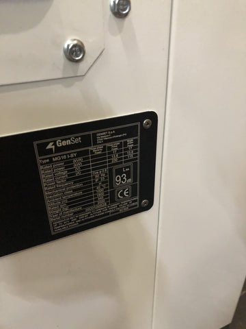 Image of GENSET 13,600 WATT DIESEL GENERATOR - MG 16 I-SY
