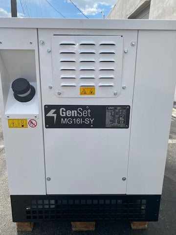 Image of GENSET 13,600 WATT DIESEL GENERATOR - MG 16 I-SY