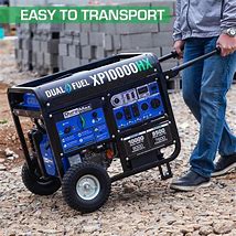 Image of DuroMax XP10000HX 10,000-Watt 439cc Dual Fuel Gas Propane Portable Generator with CO Alert