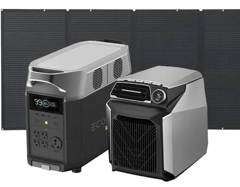 Image of EcoFlow Wave Portable Air Conditioner + DELTA Pro +400 Watt Panel