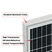 Image of Ecoflow Delta PRO X2 Complete Solar Kit  7,200W 120/240V Output 7,200wH - 8 x 150W 12V Mono Solar Panels