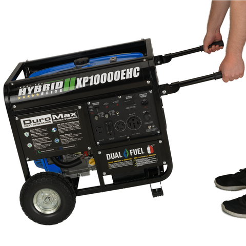 Image of 10,000-Watt Dual Fuel Hybrid Portable Generator for Canada