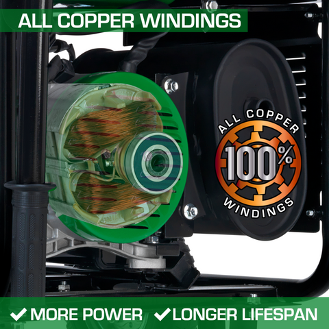 Image of DuroMax XP11500EH 11500-Watt 457cc Electric Start Dual Fuel Hybrid Portable Generator