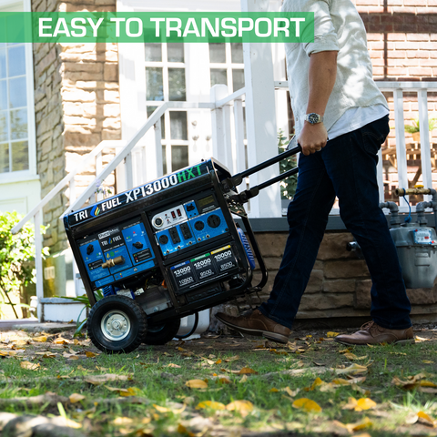 Image of 13,000 Watt Tri Fuel Portable HXT Generator w/ CO Alert