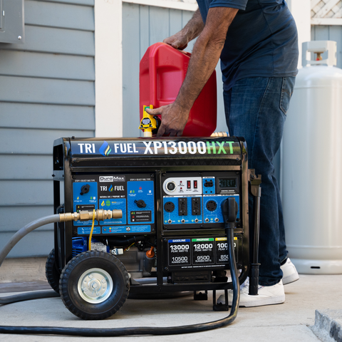 Image of 13,000 Watt Tri Fuel Portable HXT Generator w/ CO Alert