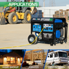 Image of Duromax 13,000 Watt Dual Fuel Portable HX Generator with CO Alert