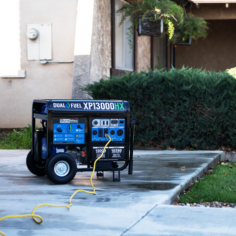 Image of Duromax 13,000 Watt Dual Fuel Portable HX Generator with CO Alert