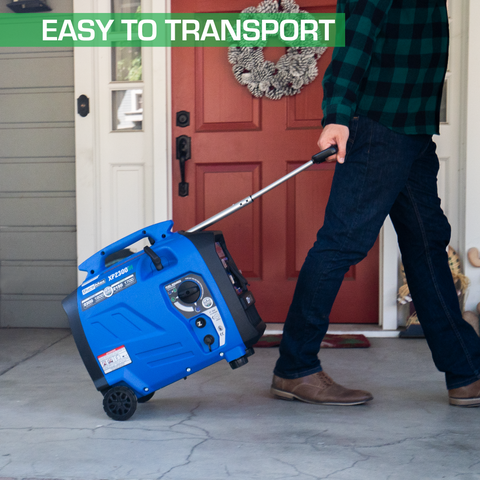 Image of DuroMax XP2300iH 2300-Watt 80cc Dual Fuel Digital Inverter Hybrid Portable Generator with CO Alert