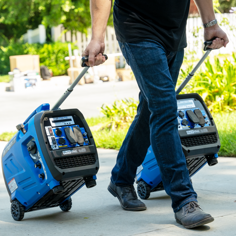 Image of DuroMax XP2300iH 2300-Watt 80cc Dual Fuel Digital Inverter Hybrid Portable Generator with CO Alert