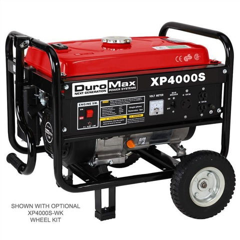 Image of DuroMax XP4000S 4000-Watt 7-Hp Air Cooled OHV Gas Engine Portable RV Generator