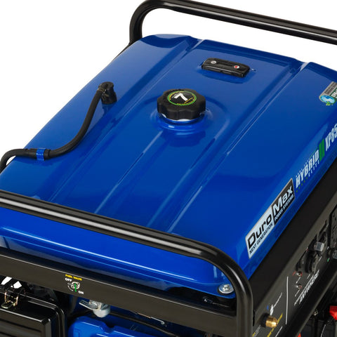 Image of DuroMax XP8500EH 8500-Watt Electric Start Dual Fuel Hybrid Portable Generator