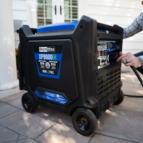 Image of DuroMax XP9000iH 9000-Watt 459cc Dual Fuel Digital Inverter Hybrid Portable Generator