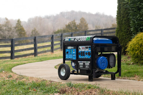 Image of Duromax 13,000 Watt Dual Fuel Portable HX Generator with CO Alert