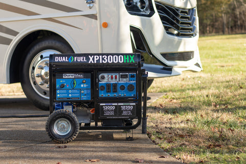Image of Duromax 13,000 Watt Dual Fuel Portable HX Generator with CO Alert