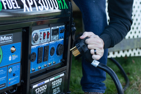 Image of Duromax 13,000 Watt Dual Fuel Portable HX Generator with CO Alert