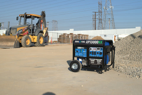 Image of Duromax 13,000 Watt Dual Fuel Portable HX Generator with CO Alert