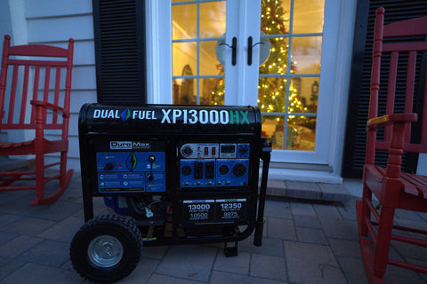 Image of Duromax 13,000 Watt Dual Fuel Portable HX Generator with CO Alert