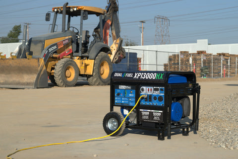 Image of Duromax 13,000 Watt Dual Fuel Portable HX Generator with CO Alert