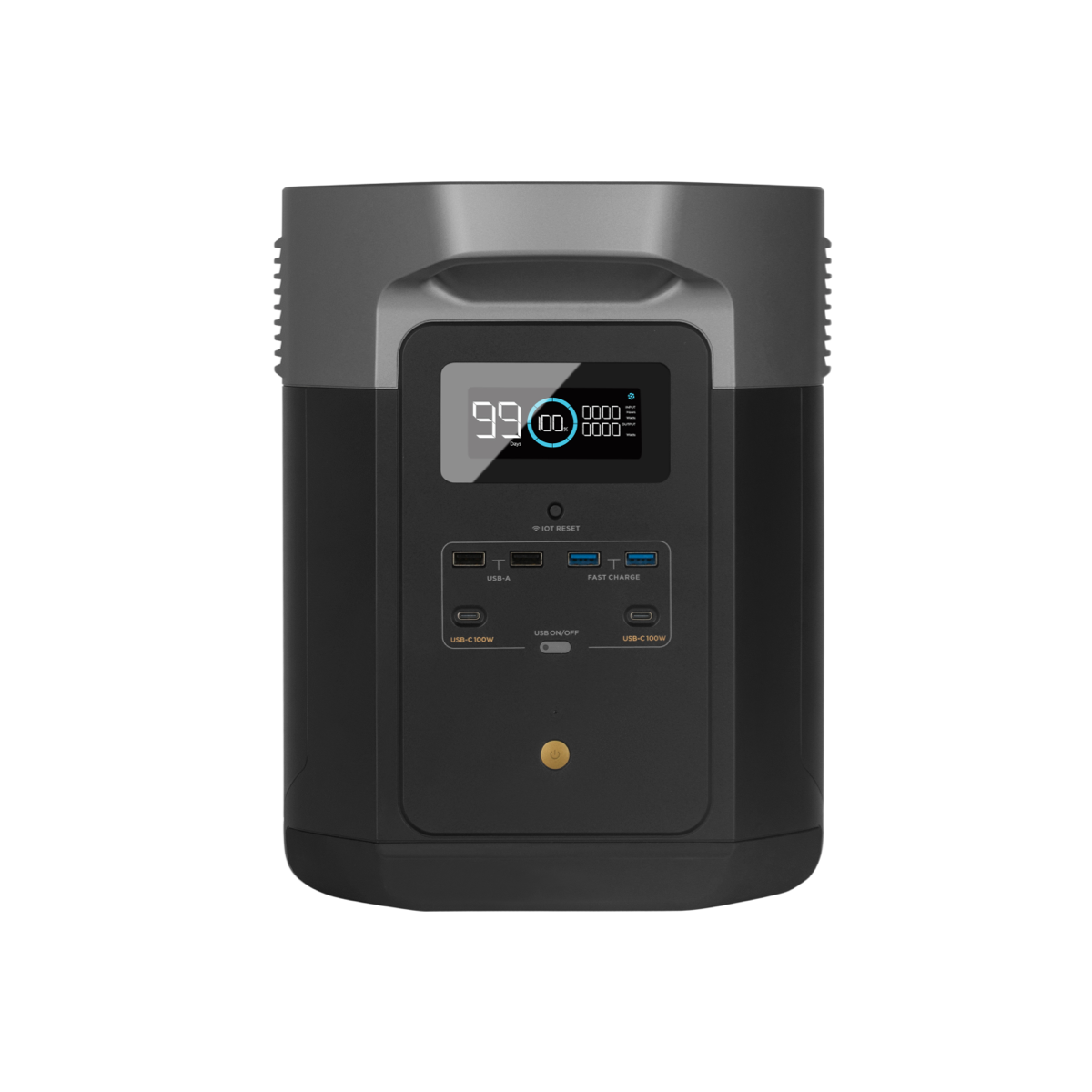 EcoFlow Delta Max Portable Power Station with 160 Watt Solar Panel