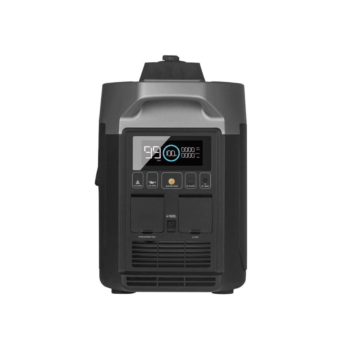 EcoFlow DELTA Pro with Gas Smart Generator and Adapter