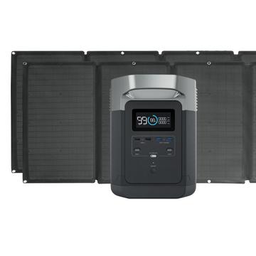 Image of EcoFlow DELTA 1300 with 160W Solar Panel Complete Solar Power System