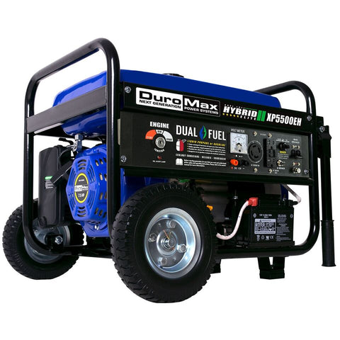 Image of DuroMax XP5500E 5500-Watt 7.5-Hp 36.6-Amp Portable Electric Start Gas Powered Generator