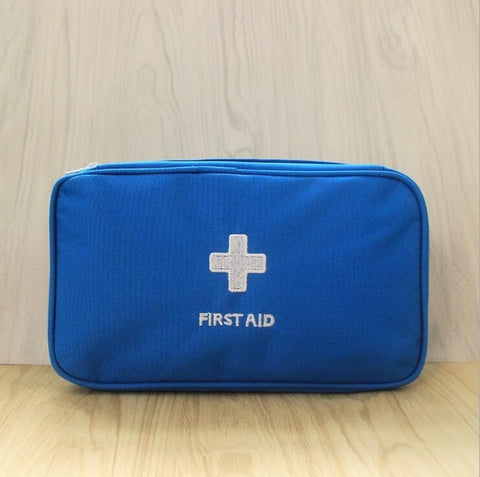 Image of First Aid Kit For Medicines Outdoor Camping Medical Bag Survival Handbag Emergency Kits Travel Set Portable