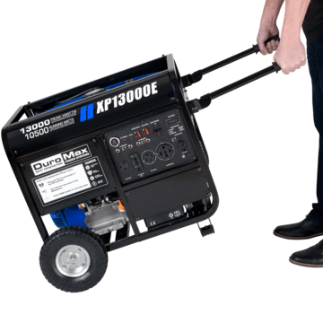 Image of DuroMax XP13000E 13000 Watt Portable Gas Electric Start Generator