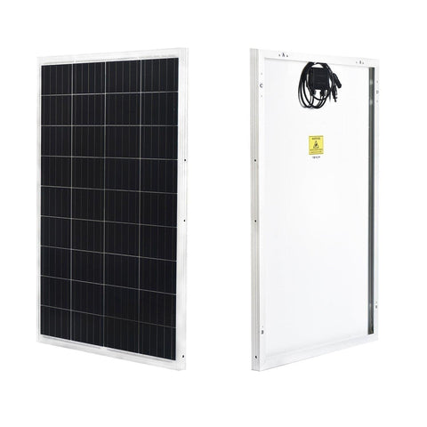 Image of Nature's Generator 100W rigid solar panel with cable