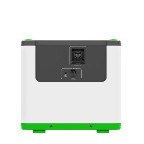 Image of Nature's Generator L3600 power station rear connections