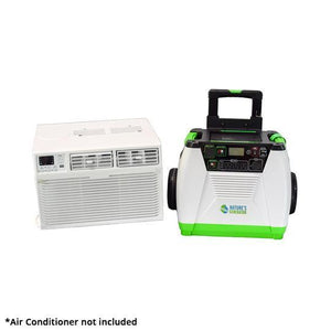 Nature's Generator Complete Solar Generator System for Wall Air Conditioners