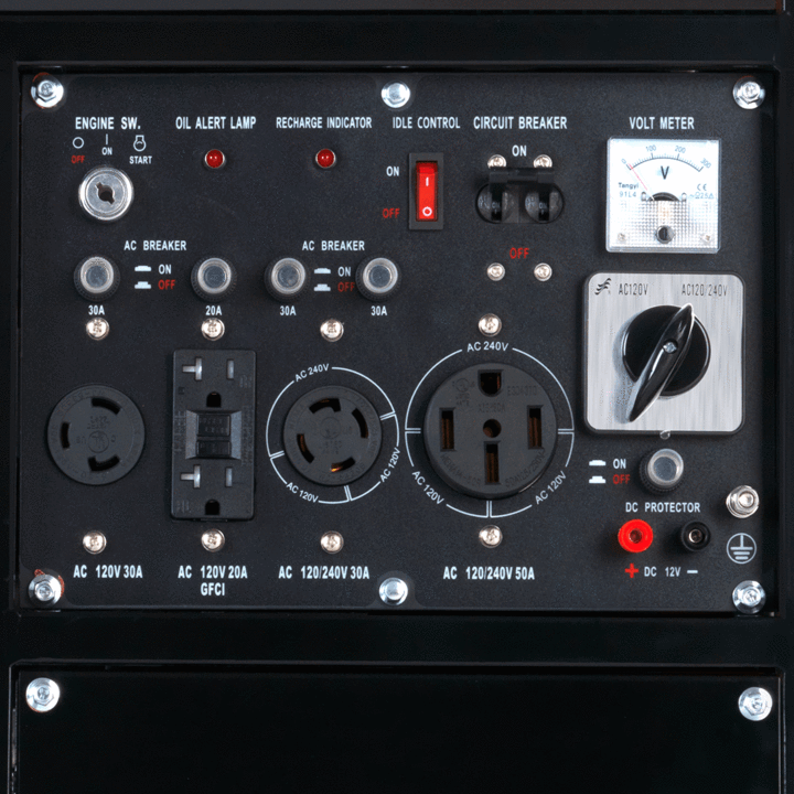 DuroStar DS12000EH 12,000-Watt 18-Hp Portable Hybrid Gas Propane Generator w/ Electric Start 50-State