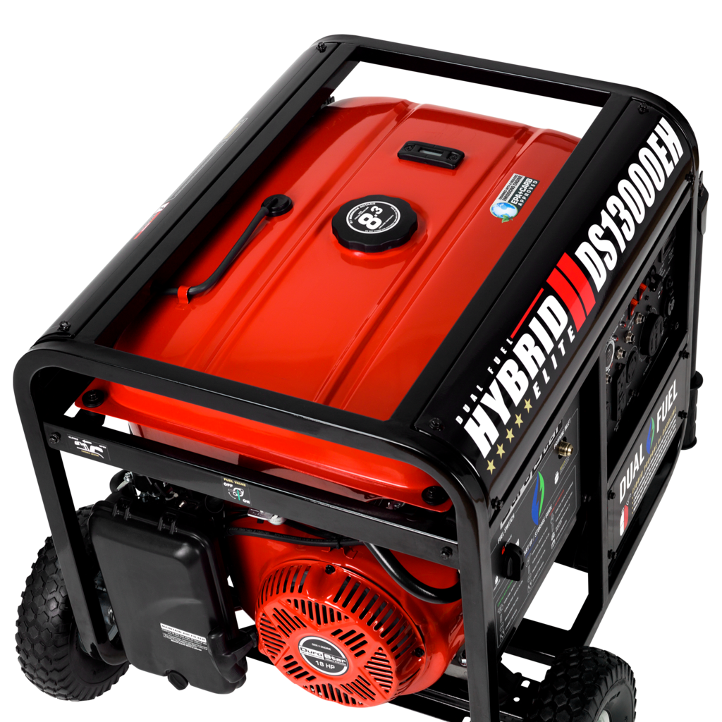 DuroStar DS13000EH 13,000-Watt Portable Hybrid Gas Propane Generator