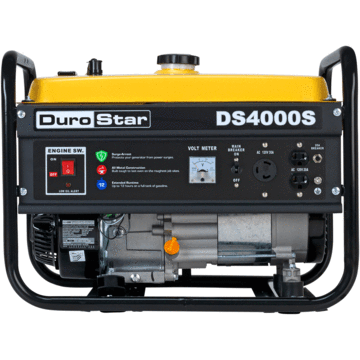 Image of DuroStar DS4000S 4000-Watt 7-Hp Air Cooled OHV Gas Engine Portable RV Generator