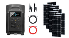 EcoFlow DELTA Pro Portable Power Station with 800 Watts of Solar Panels