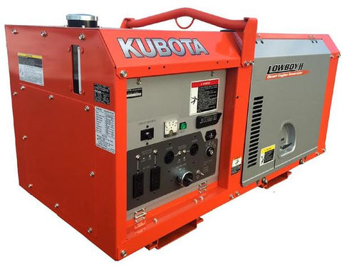 Image of Kubota GL7000 – 7000 Watt Lowboy II Series Industrial Diesel Generator