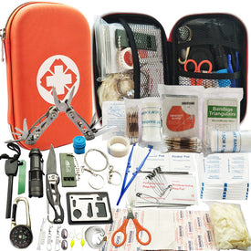 Portable Outdoor Survival Kit Travel Outdoor Car First Aid Kit Emergency Survival Kit