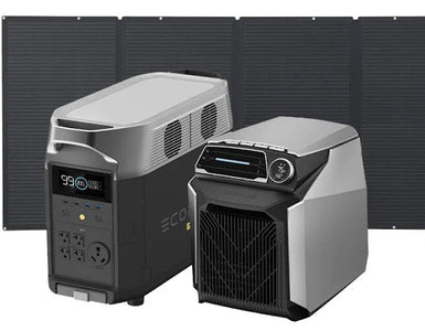 EcoFlow Wave Portable Air Conditioner + DELTA Pro +400 Watt Panel