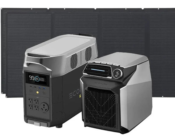EcoFlow Wave Portable Air Conditioner + DELTA Pro +400 Watt Panel
