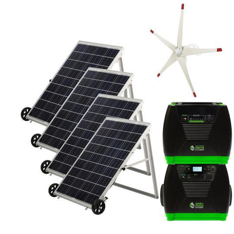 Image of Nature's Generator Elite Platinum - WE Complete Solar and Wind System