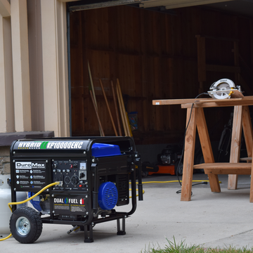 10,000-Watt Dual Fuel Hybrid Portable Generator for Canada